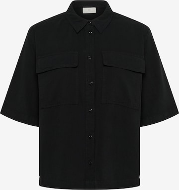 Chemisier 'KAnaya' Kaffe en noir : devant