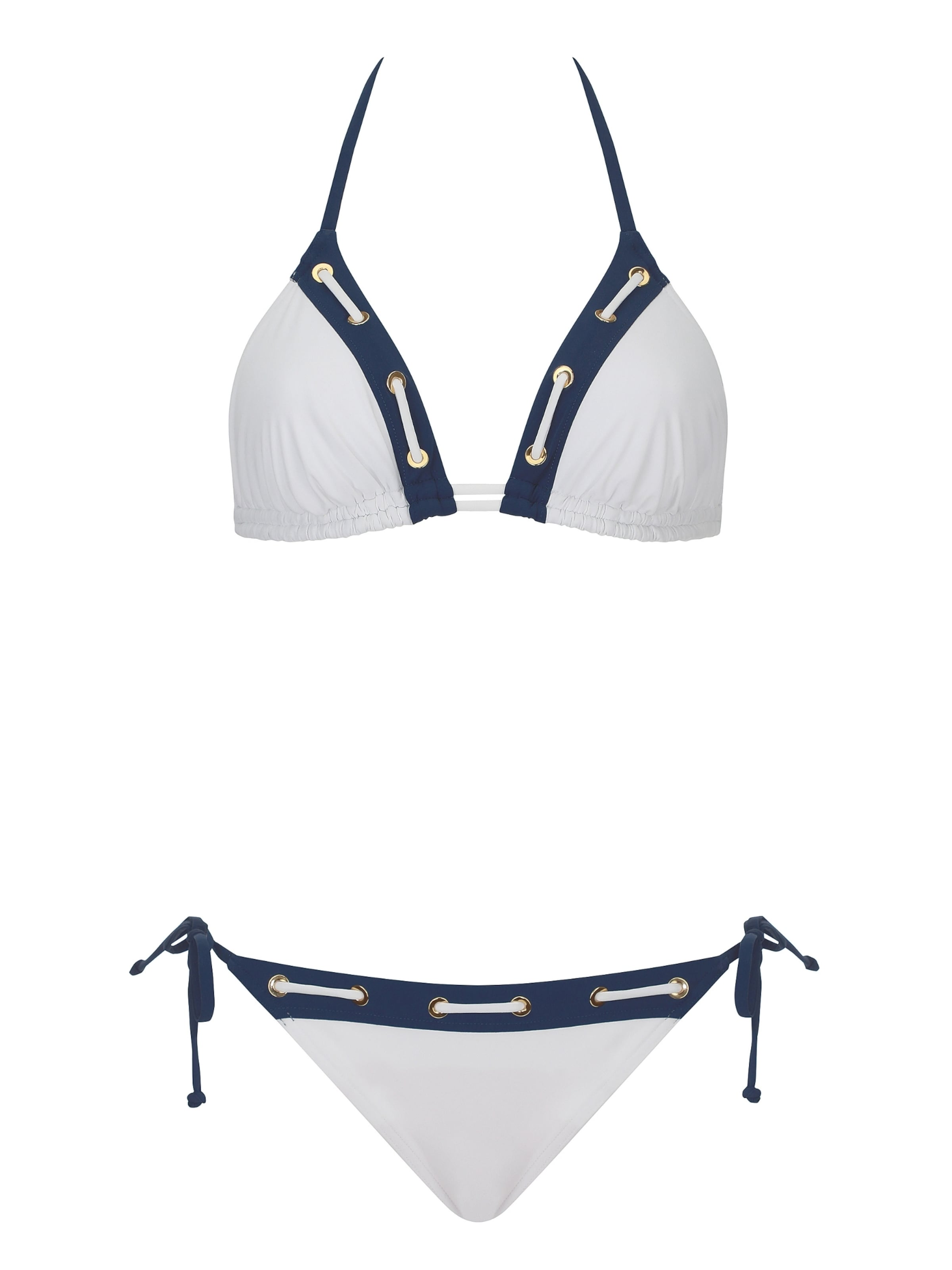 SUNFLAIR Klassisch Bikini in Blau: Vorderseite