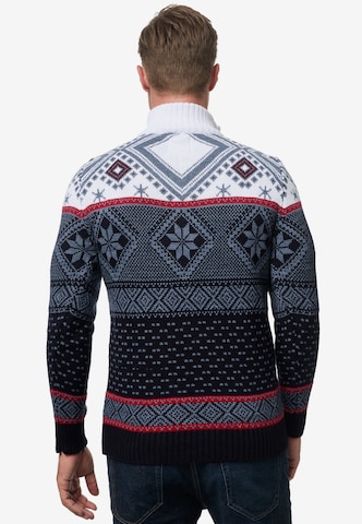 Rusty Neal Pullover in Blau