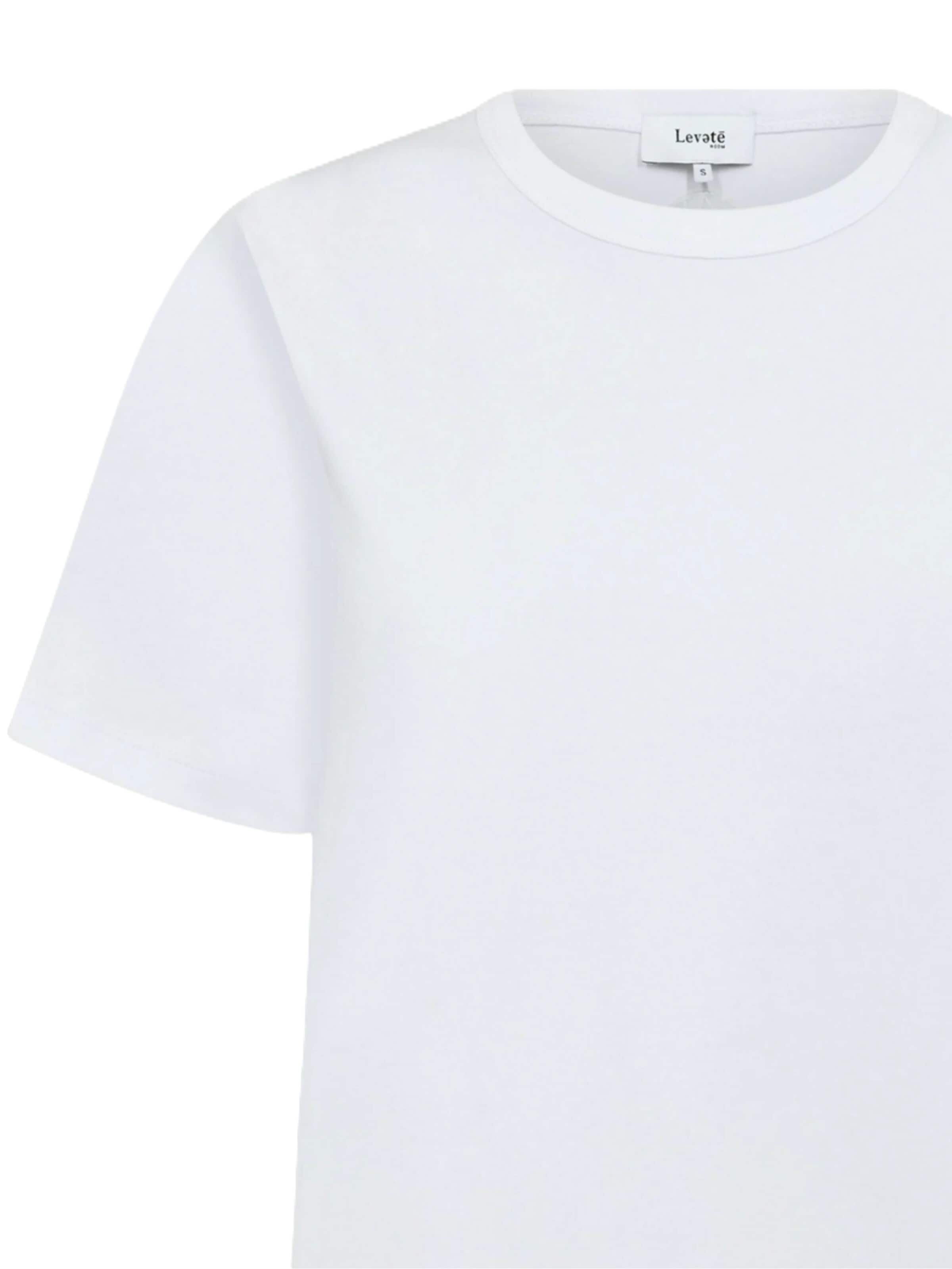 Levete Room T-shirt ' LR-PALOMA ' in Weiß