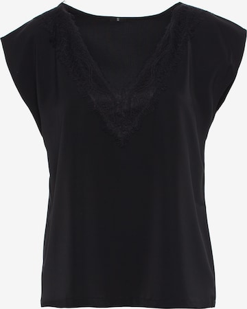 Stylove - Blusa en negro: frente