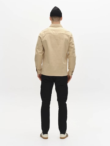 GABBA Regular Fit Skjorte 'Topper' i beige