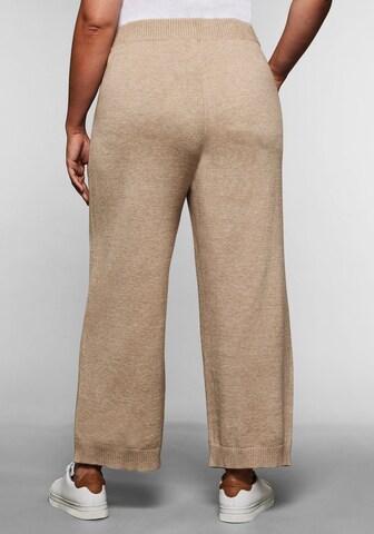 SHEEGO Loose fit Pants in Beige