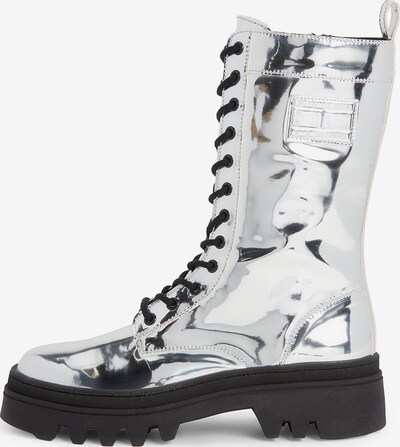 Tommy Jeans Stiefel in grau / schwarz, Produktansicht