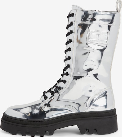 Tommy Jeans Stiefel in grau / schwarz, Produktansicht