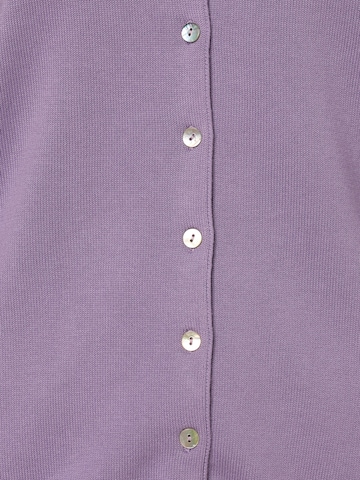 Brookshire Knit Cardigan in Purple