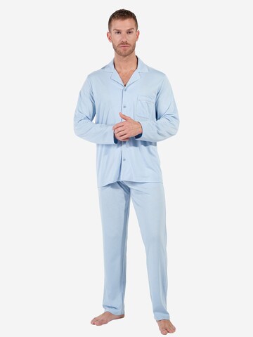HOM Pyjama lang 'Rafael'‌‌‌‌‌‌ in Blau