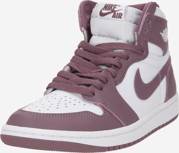 Jordan - Zapatillas deportivas altas 'Air Jordan 1 High' en lila: frente