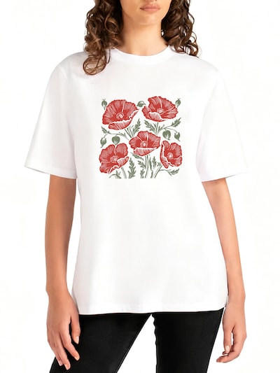 GORHEY Shirt‌‌‌‌‌‌ in weiß, Produktansicht