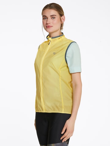 ZIENER Sports Vest 'NAWINA' in Yellow