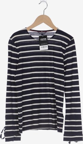 TOMMY HILFIGER Langarmshirt S in Blau: predná strana