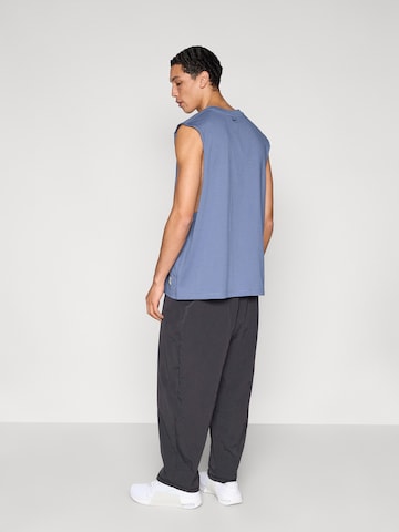 NIKE Wide leg Sportbyxa i svart