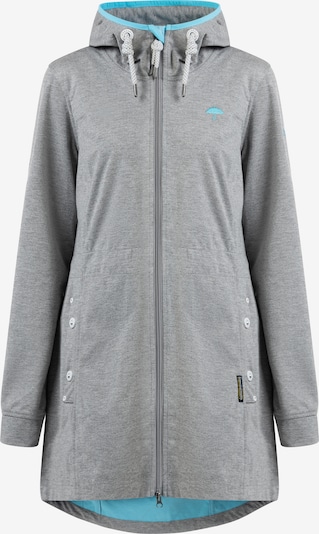 Schmuddelwedda Tehnička jakna u akvamarin / siva melange, Pregled proizvoda