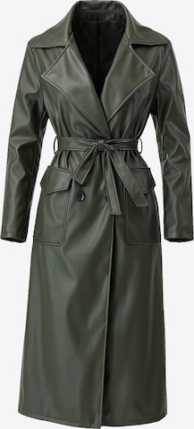 Elara Mantel in Grün: Vorderseite