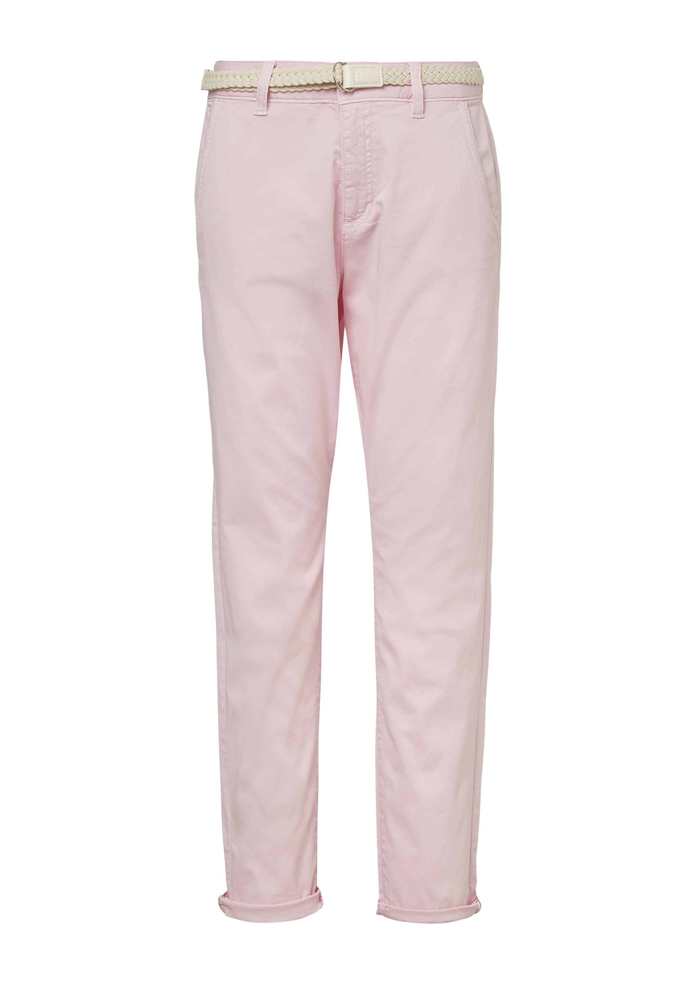 rozā s.Oliver Pakapēniski sašaurināts piegriezums Bikses: no priekšpuses