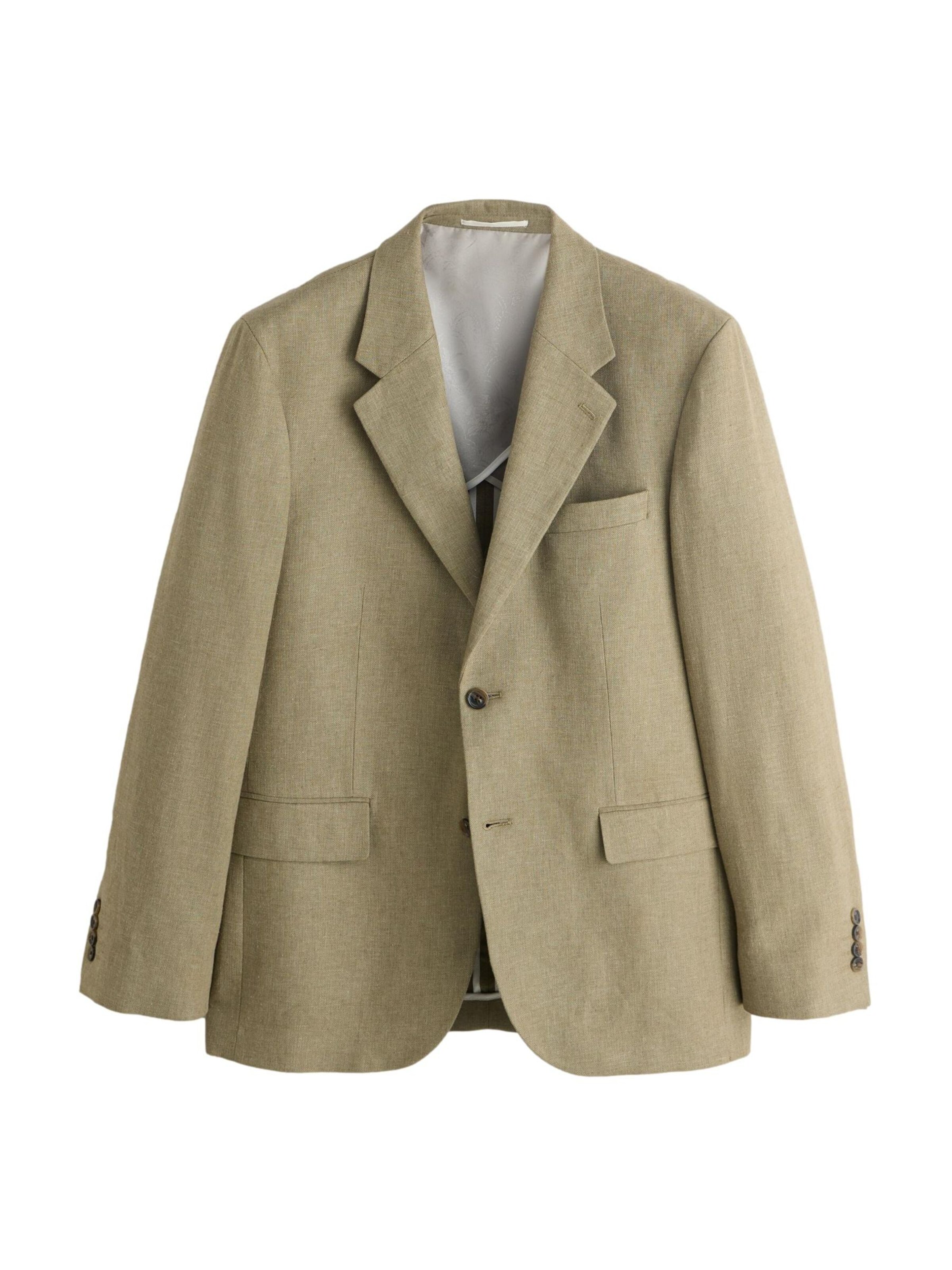 Next Slim fit Blazer in Green: front