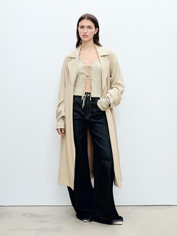 MANGO Between-seasons coat 'Taxi' in Grey: front
