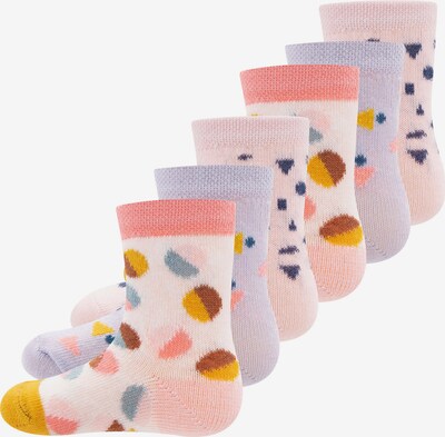 EWERS Socken in hellblau / flieder / mischfarben / rosé, Produktansicht