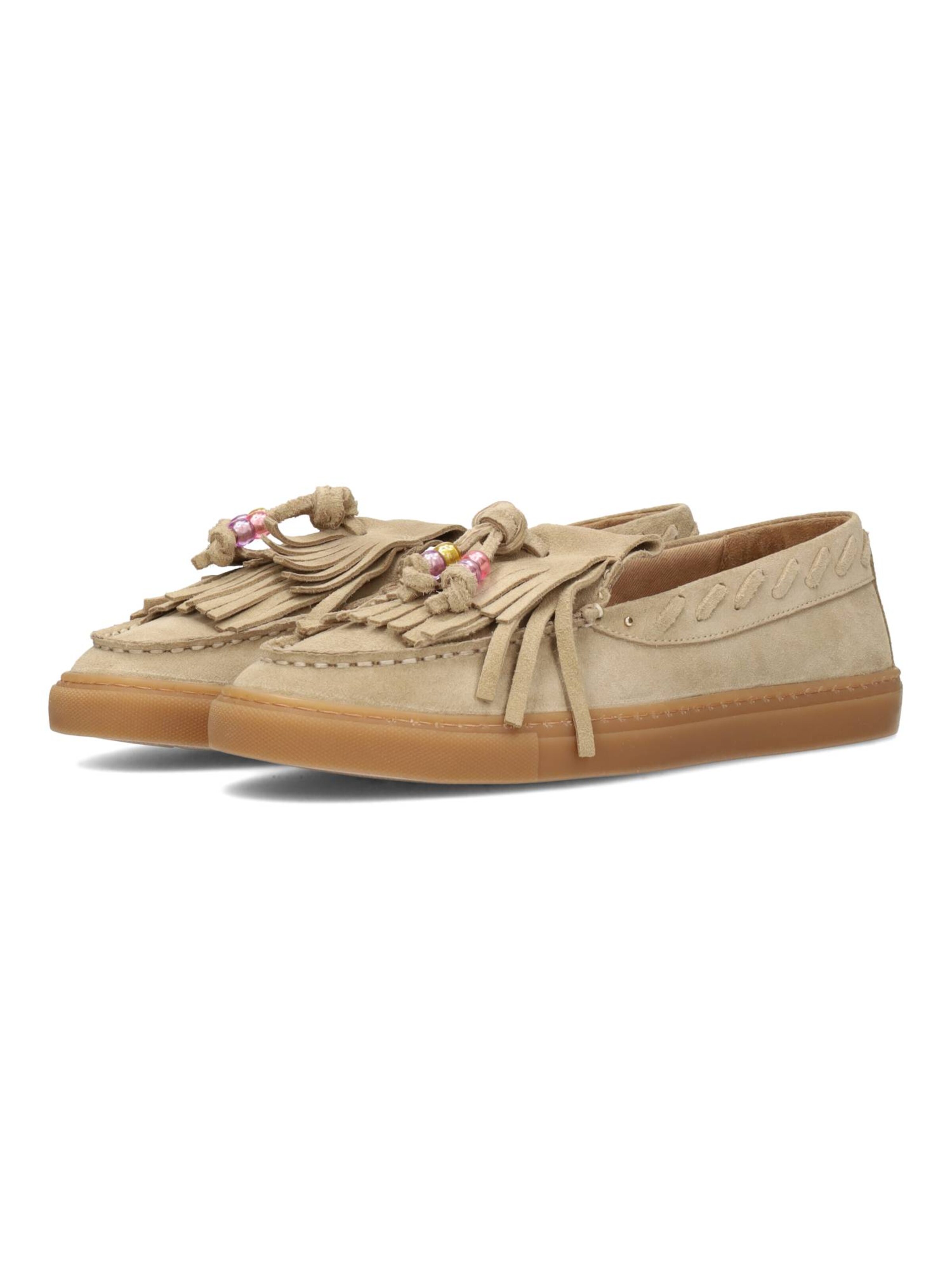 Mocassin 'Silk' PS Poelman en beige