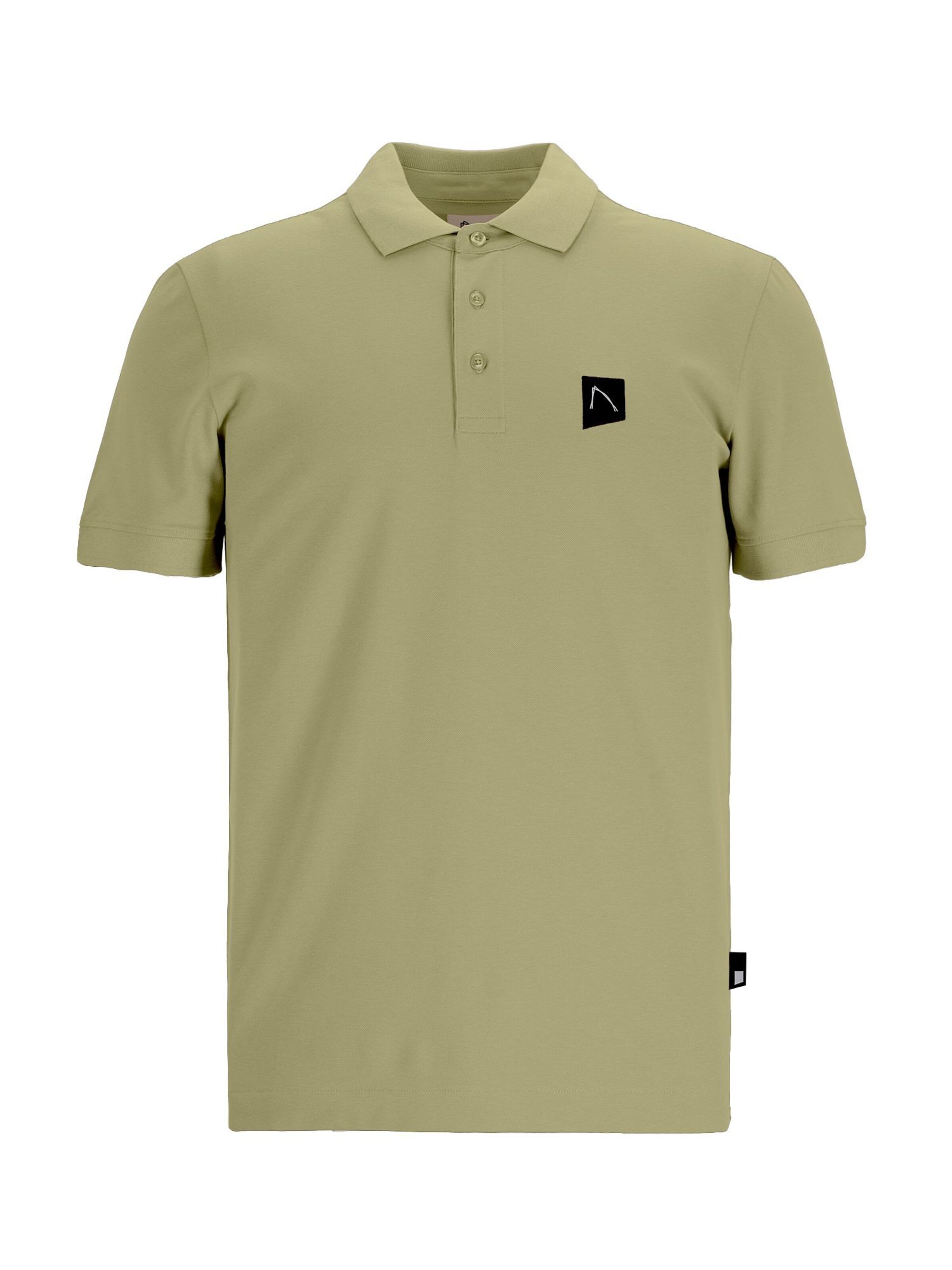 CHASIN' Shirt 'Daily Polo' in Groen: voorkant