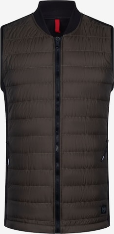 Ron Tomson Bodywarmer in Groen: voorkant