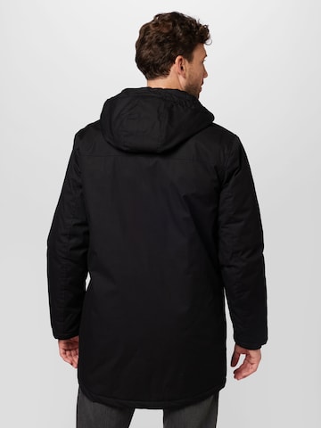 !Solid Winter Jacket in Black