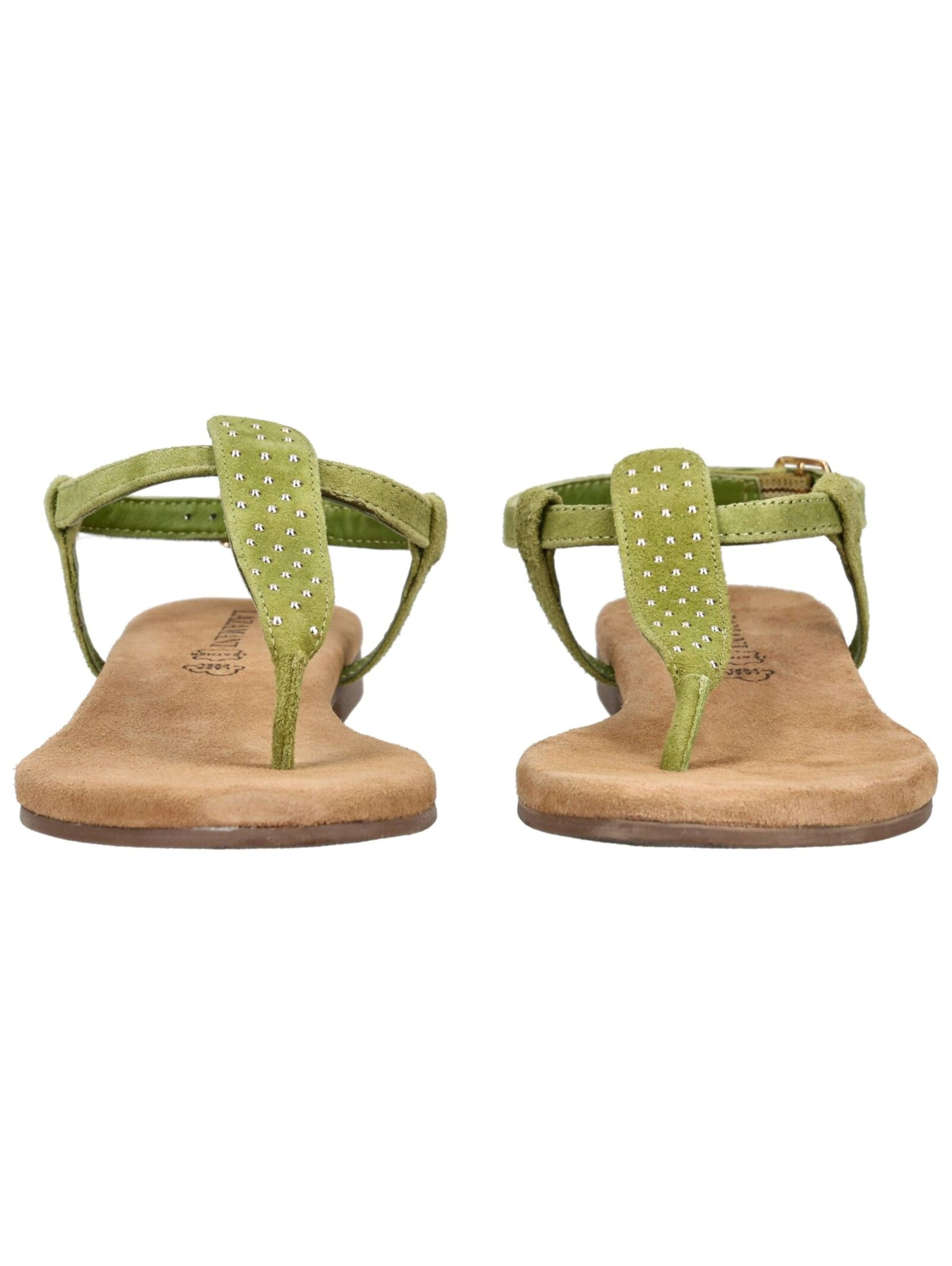 Tongs LAZAMANI en beige