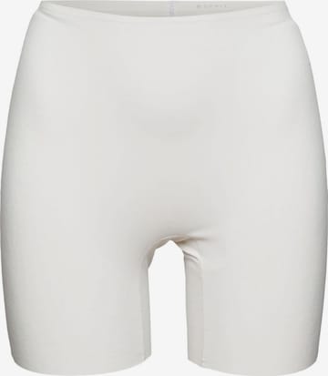 Pantalon modelant ESPRIT en blanc : devant