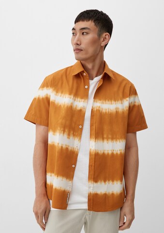 s.Oliver Regular fit Button Up Shirt in Orange: front