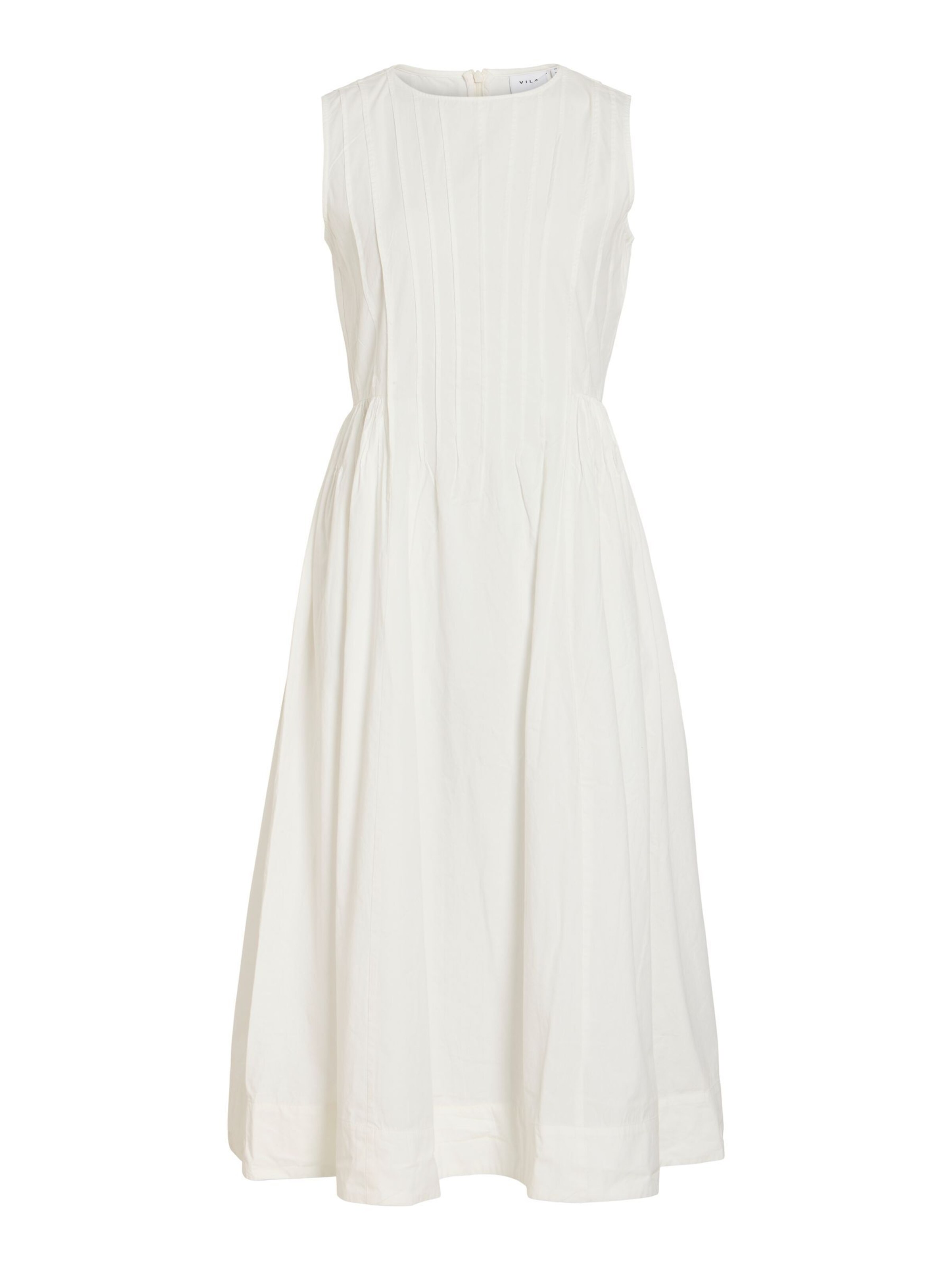 Robe 'VIJimba' VILA en blanc : devant