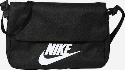 Geantă de umăr Nike Sportswear pe negru / alb, Vizualizare produs