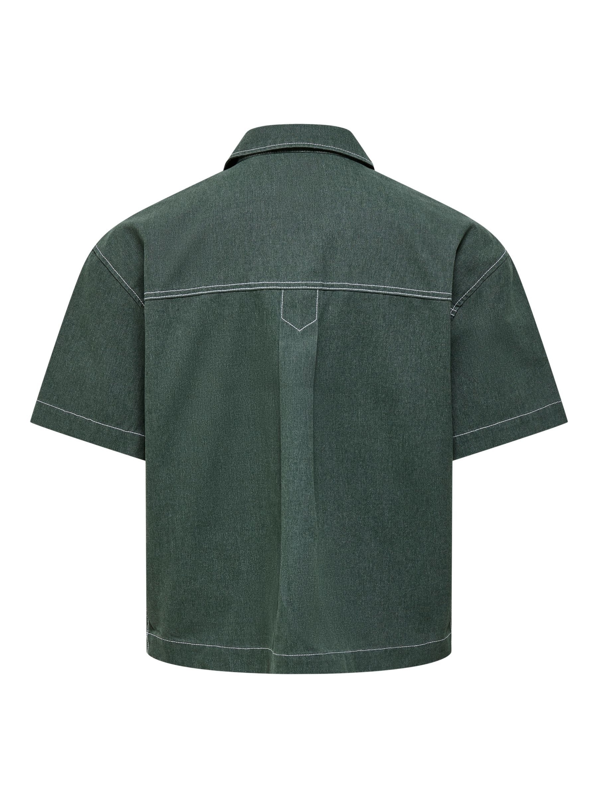 Only & Sons Comfort Fit Skjorte 'ONSZealand' i grøn