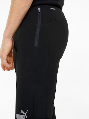 Regular Pantaloni sport 'TeamFinal' de la PUMA pe negru