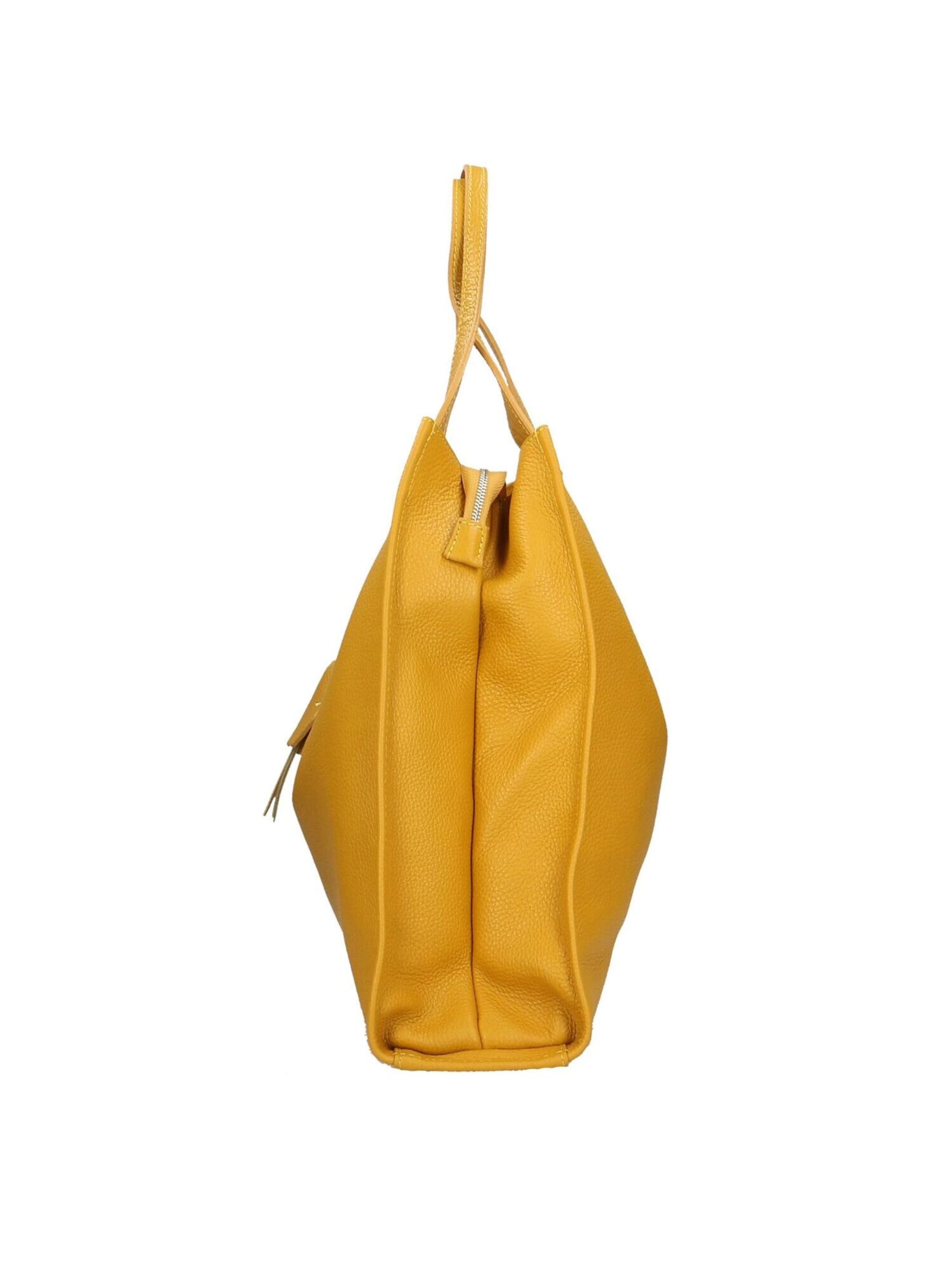 CHICCA BORSE Handbag in Yellow