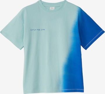 s.Oliver Shirt in Blue: front
