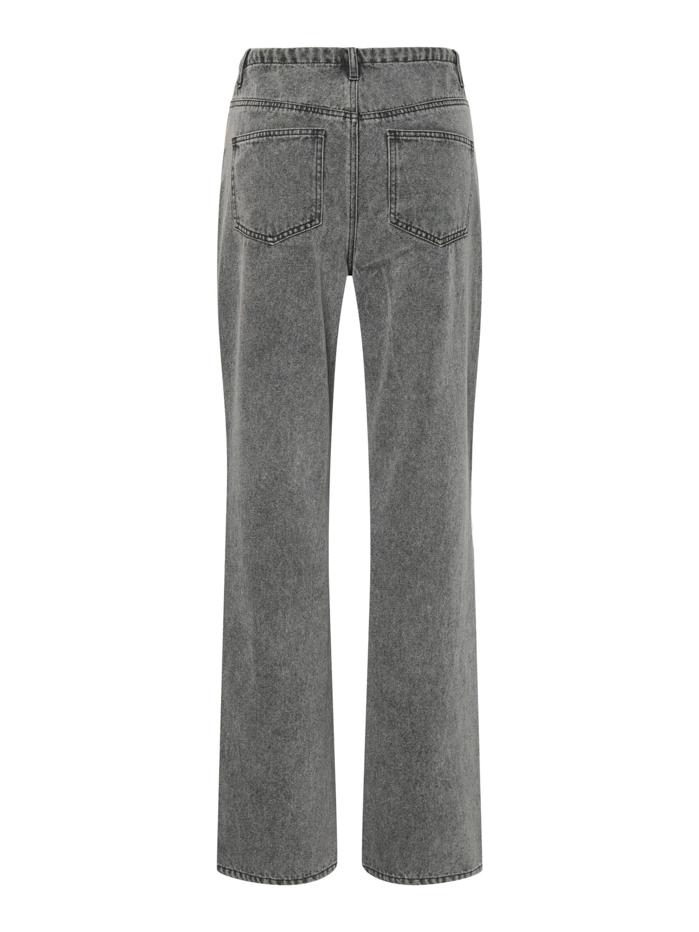 regular Jeans 'PCFanu' di PIECES in grigio