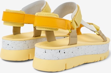 CAMPER Sandals 'Oruga Up' in Yellow