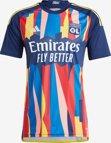 ADIDAS PERFORMANCE Jersey 'Olympique Lyon 23/24' in Blue: front