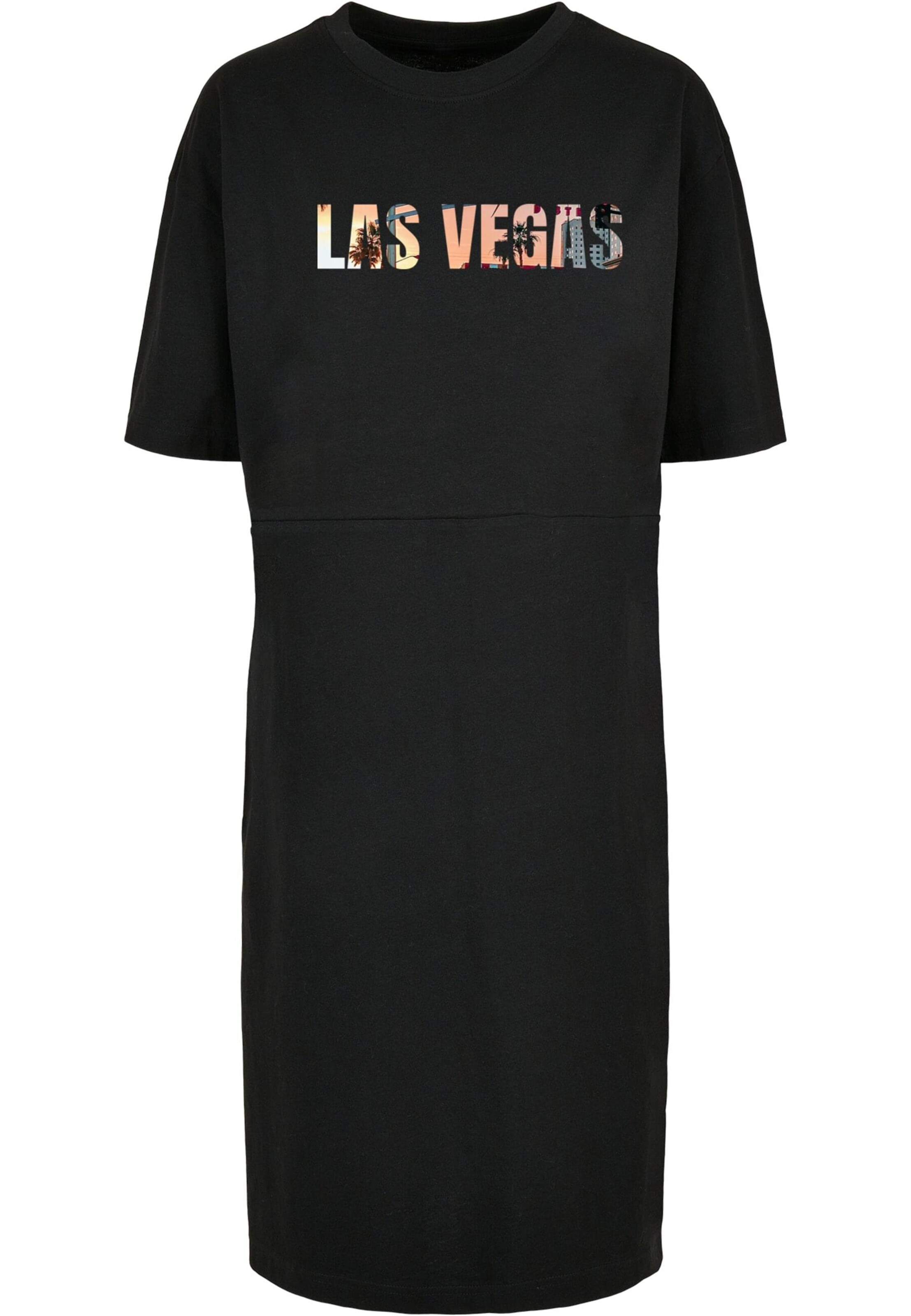 Merchcode Dress 'Las Vegas' in Black: front