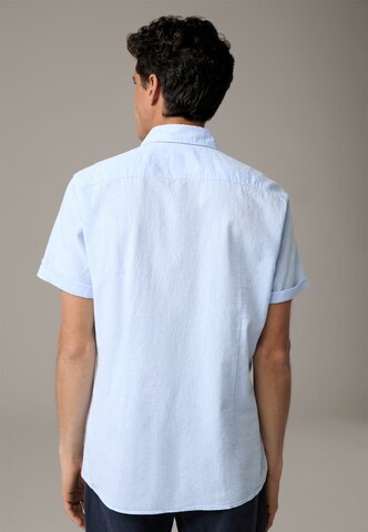STRELLSON Regular fit Button Up Shirt ' Corvin ' in Blue