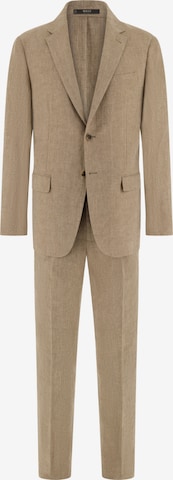 Costume Boggi Milano en beige : devant