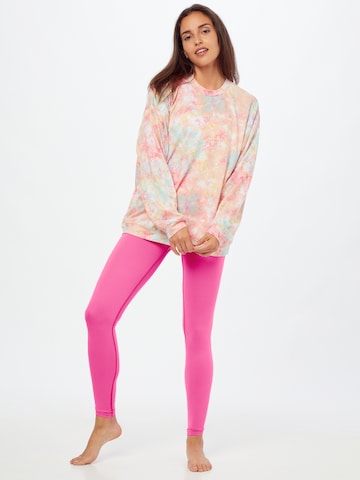 Skinny Pantaloni sportivi di Hey Honey in rosa