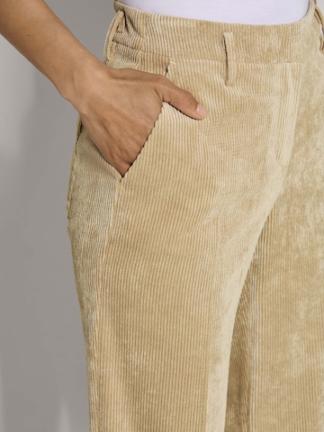 MADELEINE Wide leg Pantalon in Beige