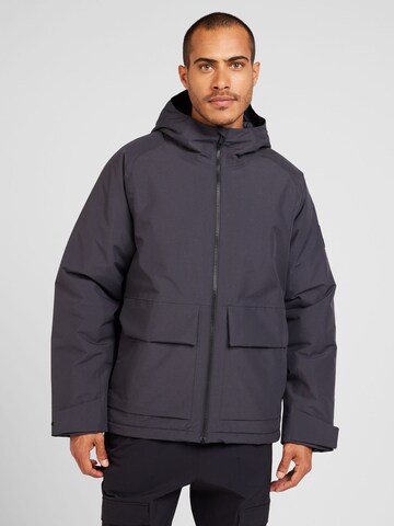 JACK WOLFSKIN Kültéri kabátok - fekete: elől