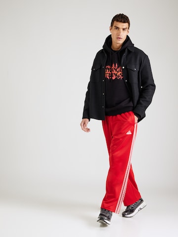 JACK & JONES Sweatshirt 'JORStranger Things' in Black