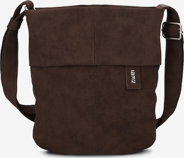 Sac à bandoulière 'MADEMOISELLE.M M45' ZWEI en marron : devant
