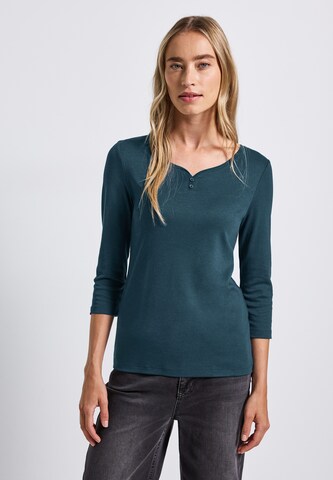 STREET ONE Shirt in Blue: front