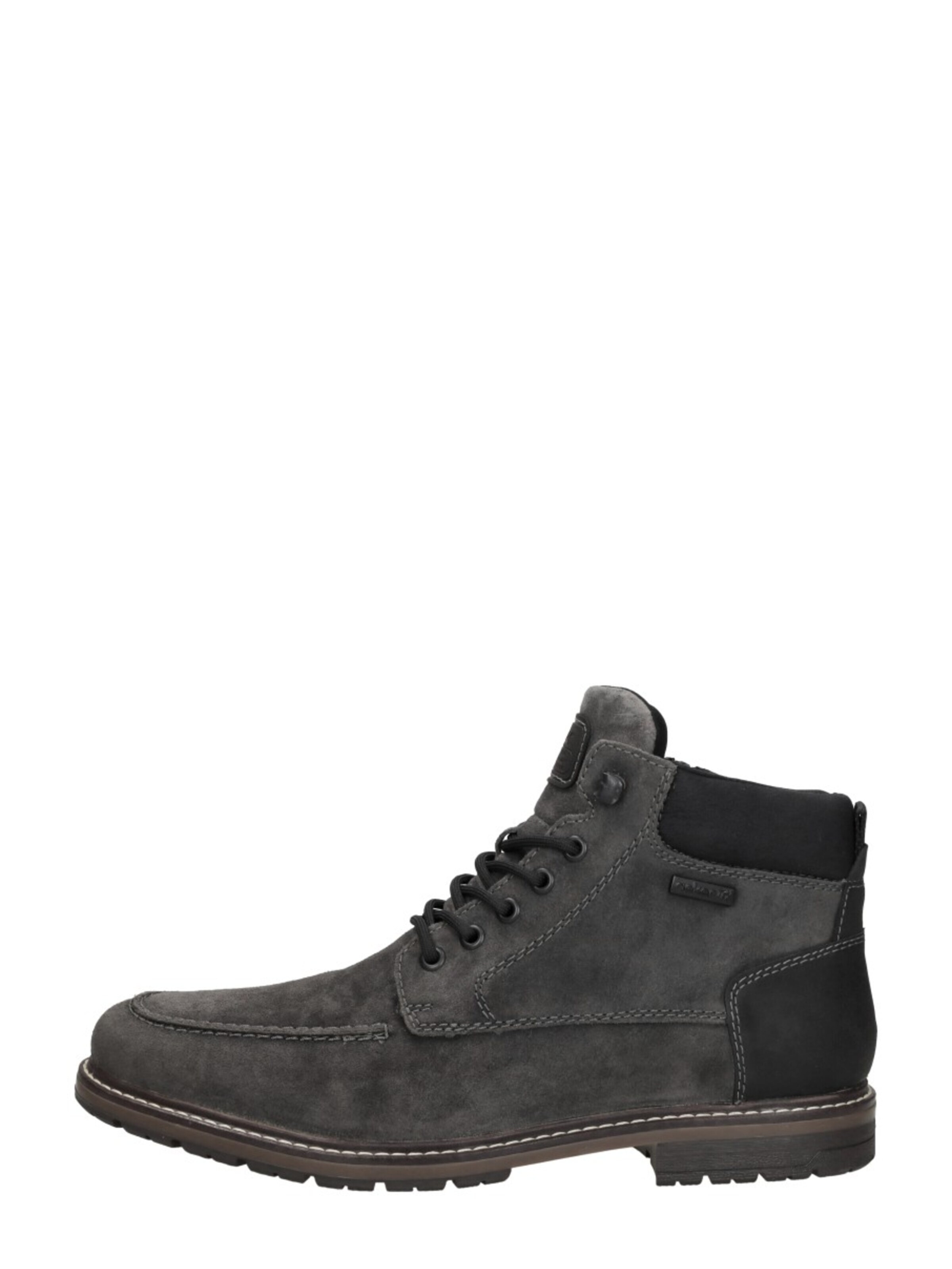 Bottes à lacets 'Veterschoenen Hoog' Rieker en gris : devant