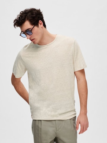 SELECTED HOMME Bluser & t-shirts 'Bet' i beige