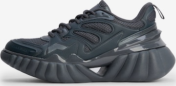 Tommy Jeans - Zapatillas deportivas bajas en gris: frente